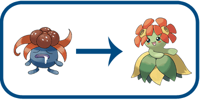 grass type-gloom evolution