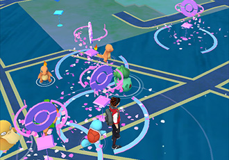 Pokemon Go game Screenshot