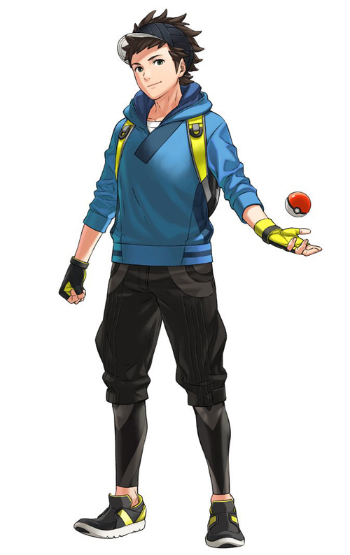 Male pokemon go avatar